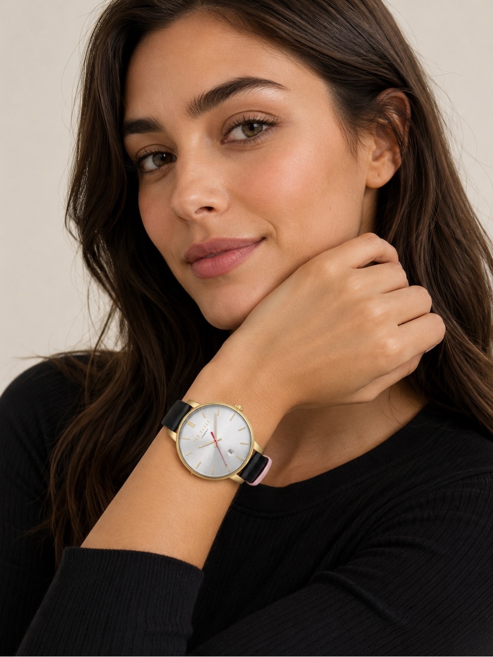Ted Baker London Women's 2 in 1 Leather Strap Watch. - Picture 6 of 8